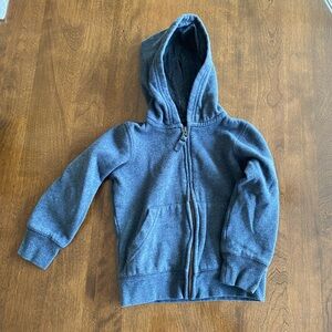 Primary Grey Zip Hoodie
